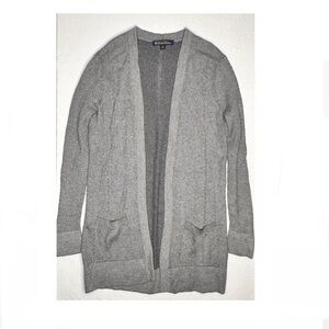 Brooks Brothers Silk/Cashmere Grey Cardigan